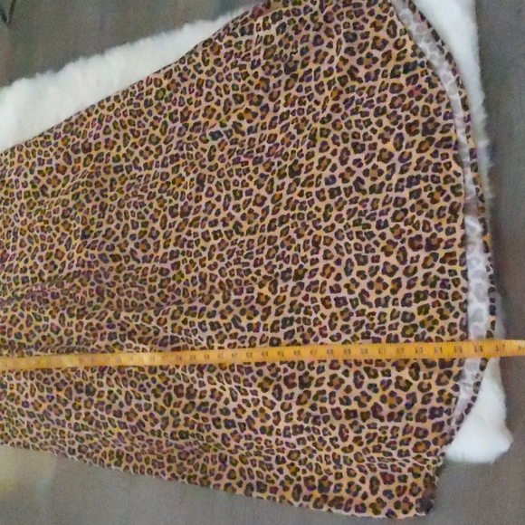 ENTRO • ANTHROPOLOGIE Leopard Print T-Back Maxi Dress ~ NWT - Picture 8 of 10